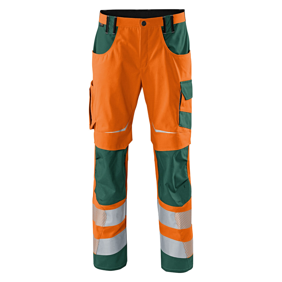 KÜBLER REFLECTIQ Hose PSA 2 2207 8340 warnorange/moosgrün