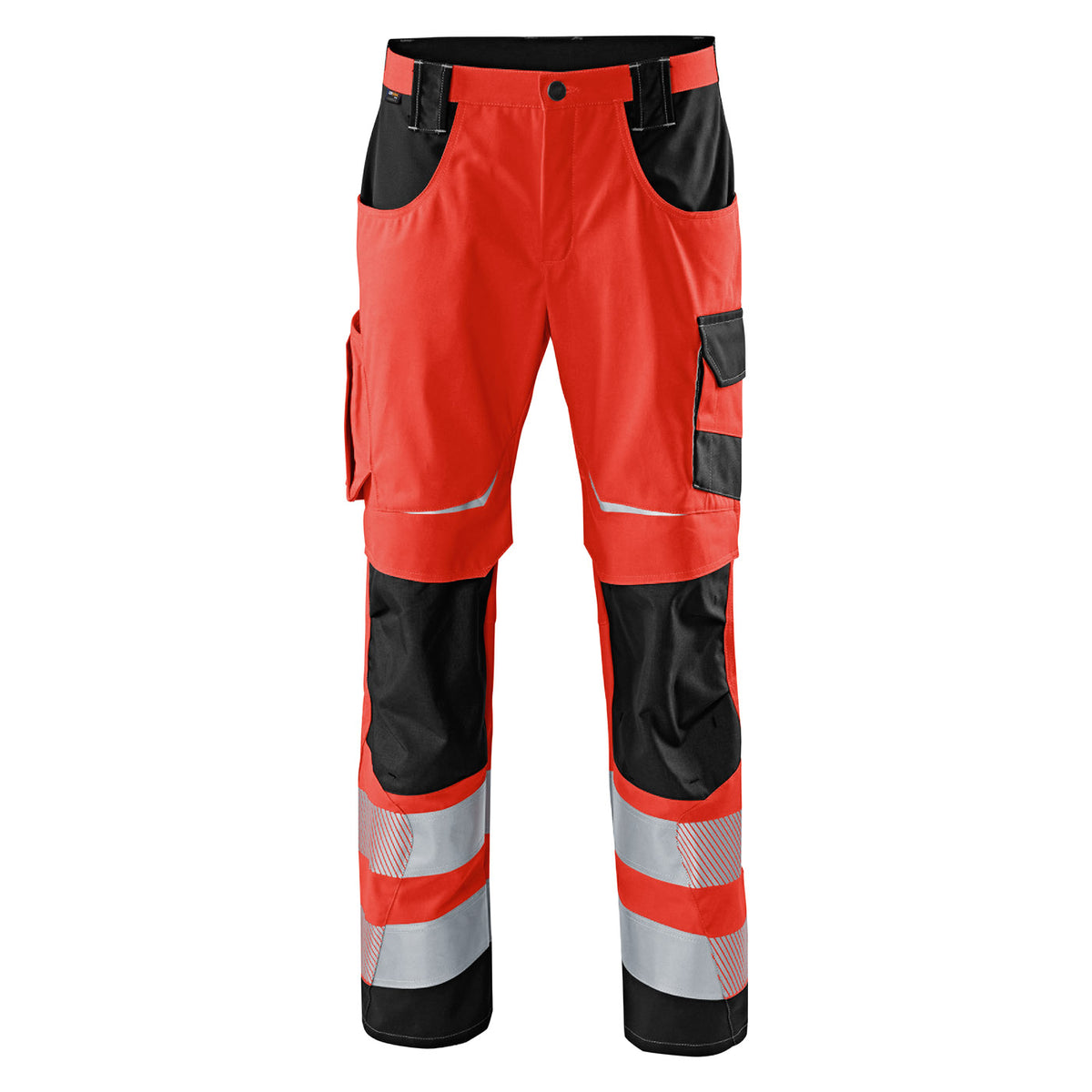KÜBLER REFLECTIQ Hose PSA 2 2207 8341 warnrot/schwarz