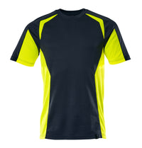 MASCOT® T-Shirt 22082-771 Schwarzblau/Hi-vis Gelb