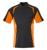 MASCOT® Polo-Shirt 22083-771 Schwarzblau/Hi-vis Orange