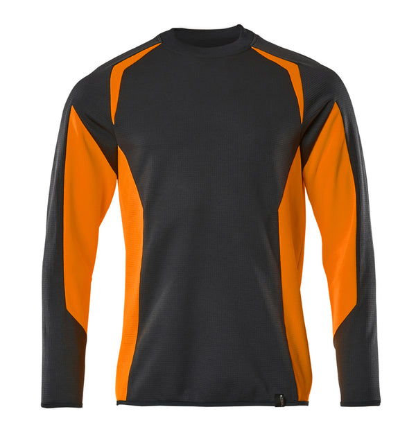 MASCOT® Sweatshirt 22084-781 Schwarzblau/Hi-vis Orange