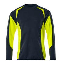 MASCOT® Sweatshirt 22084-781 Schwarzblau/Hi-vis Gelb