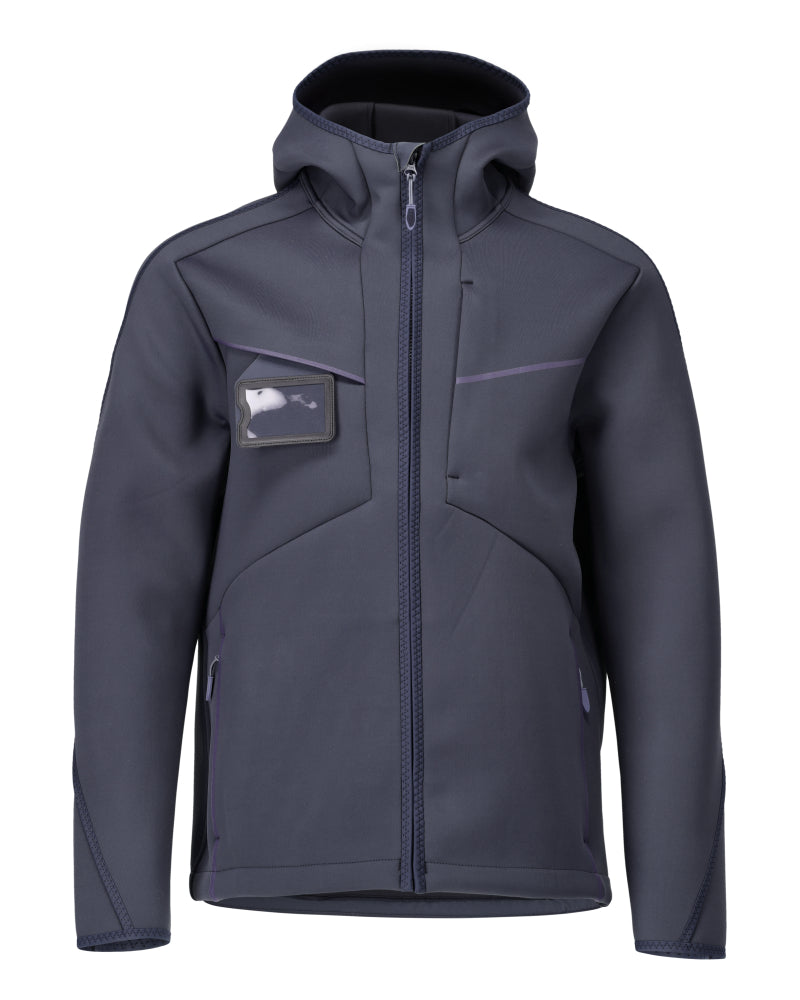 MASCOT® Softshelljacke mit Kapuze 22086-662 Schwarzblau