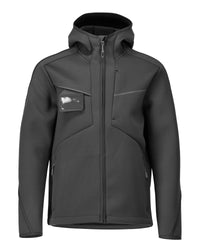 MASCOT® Softshelljacke mit Kapuze 22086-662 Schwarz