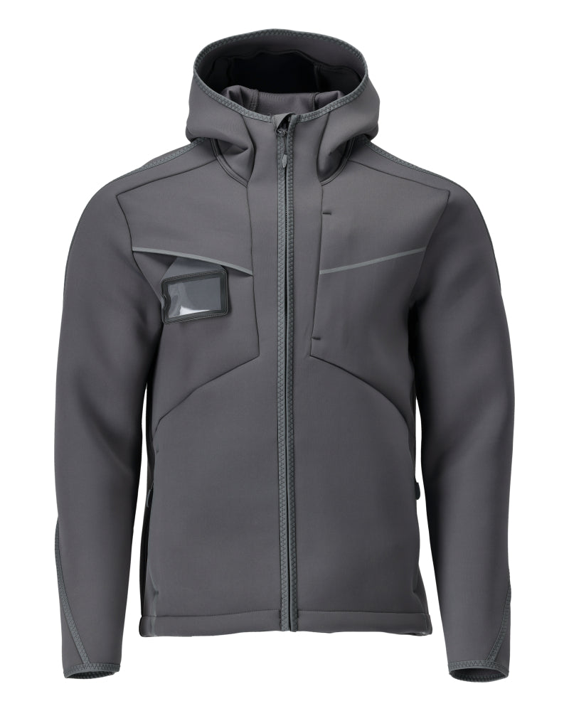 MASCOT® Softshelljacke mit Kapuze 22086-662 Anthrazitgrau
