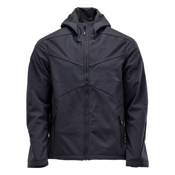 MASCOT® Softshelljacke mit Kapuze 22102-649 Schwarzblau