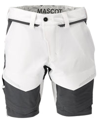 MASCOT® Shorts 22149-605 Weiß/Anthrazitgrau