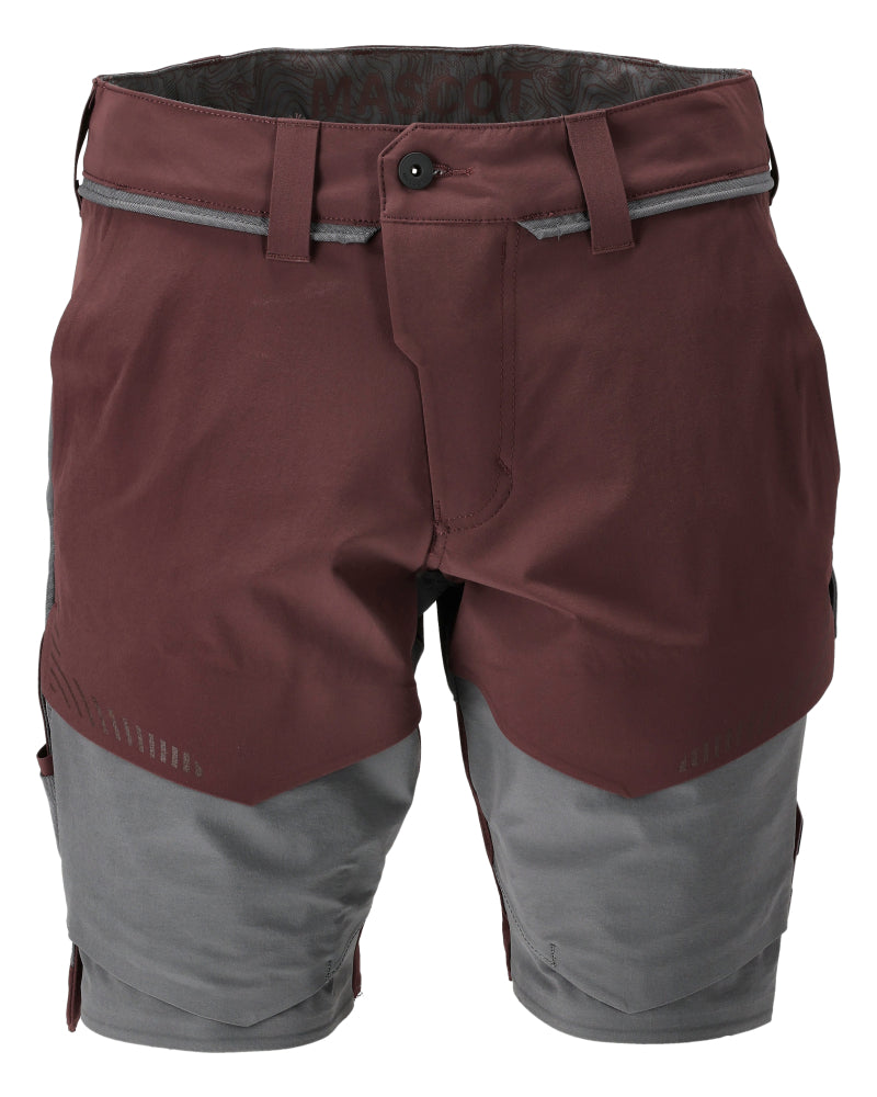 MASCOT® Shorts 22149-605 Bordeaux/Anthrazitgrau