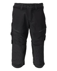MASCOT® Dreiviertel-Hose mit Knietaschen 22249-605 Schwarz