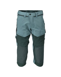 MASCOT® Dreiviertel-Hose mit Knietaschen 22249-605 Hell Waldgrün/Waldgrün