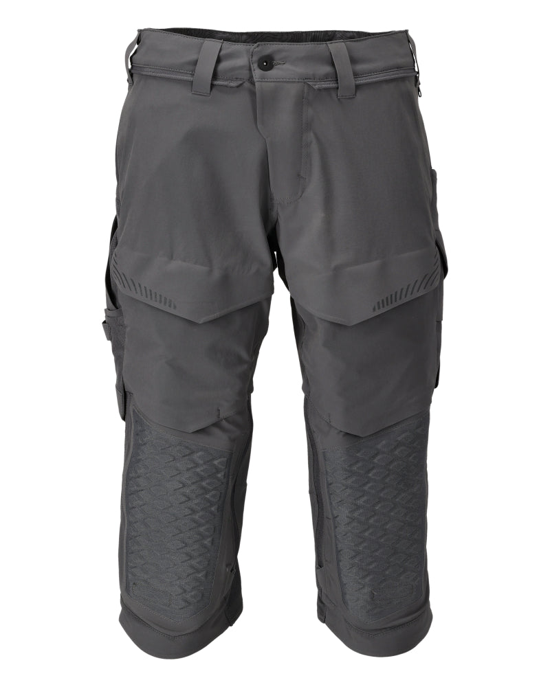 MASCOT® Dreiviertel-Hose mit Knietaschen 22249-605 Anthrazitgrau