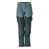 MASCOT® Hose mit Knietaschen 22278-605 Hell Waldgrün/Waldgrün