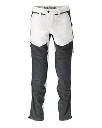 MASCOT® Hose mit Knietaschen 22279-605 Weiß/Anthrazitgrau