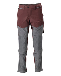 MASCOT® Hose mit Knietaschen 22279-605 Bordeaux/Anthrazitgrau