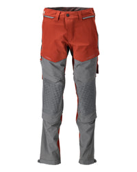 MASCOT® Hose mit Knietaschen 22279-605 Herbstrot/Anthrazitgrau