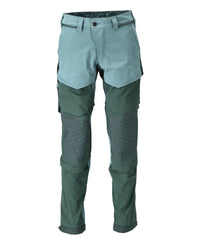 MASCOT® Hose mit Knietaschen 22279-605 Hell Waldgrün/Waldgrün