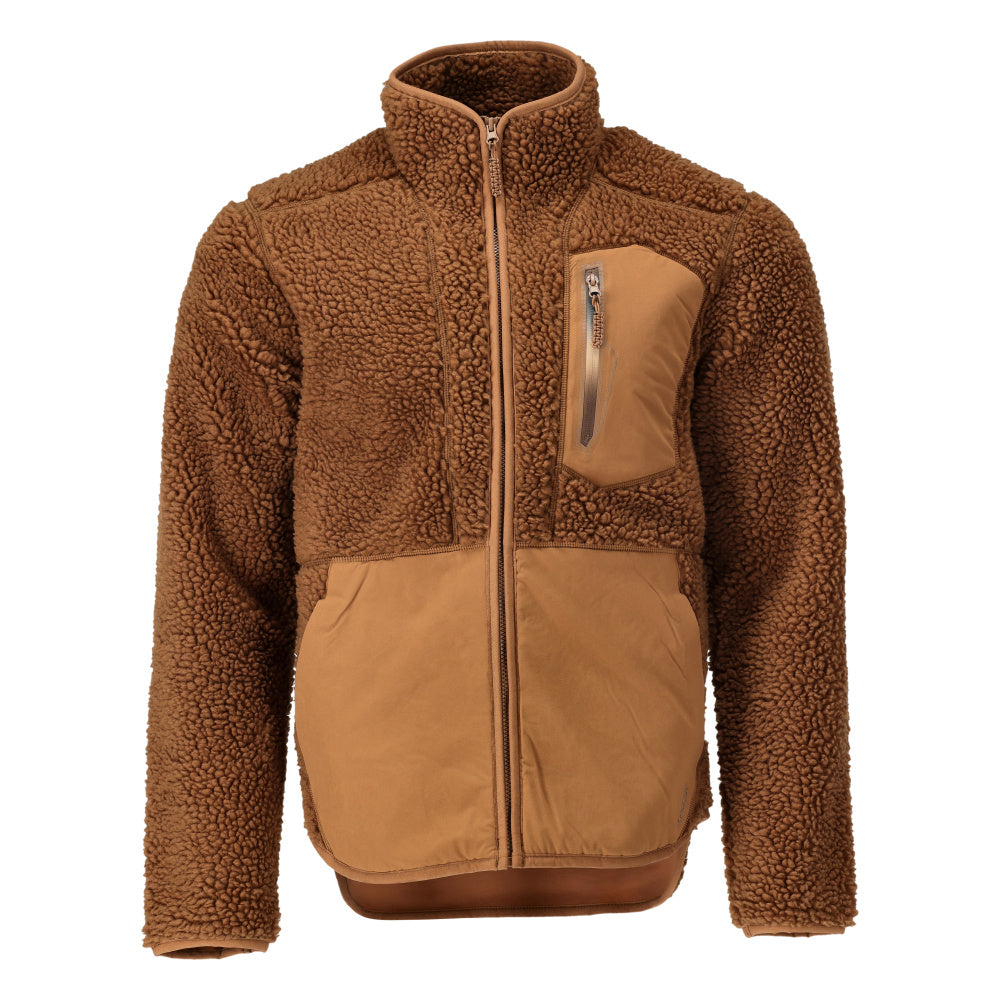 MASCOT® Faserpelz Jacke mit Reißverschluss 22303-682 Nussbraun