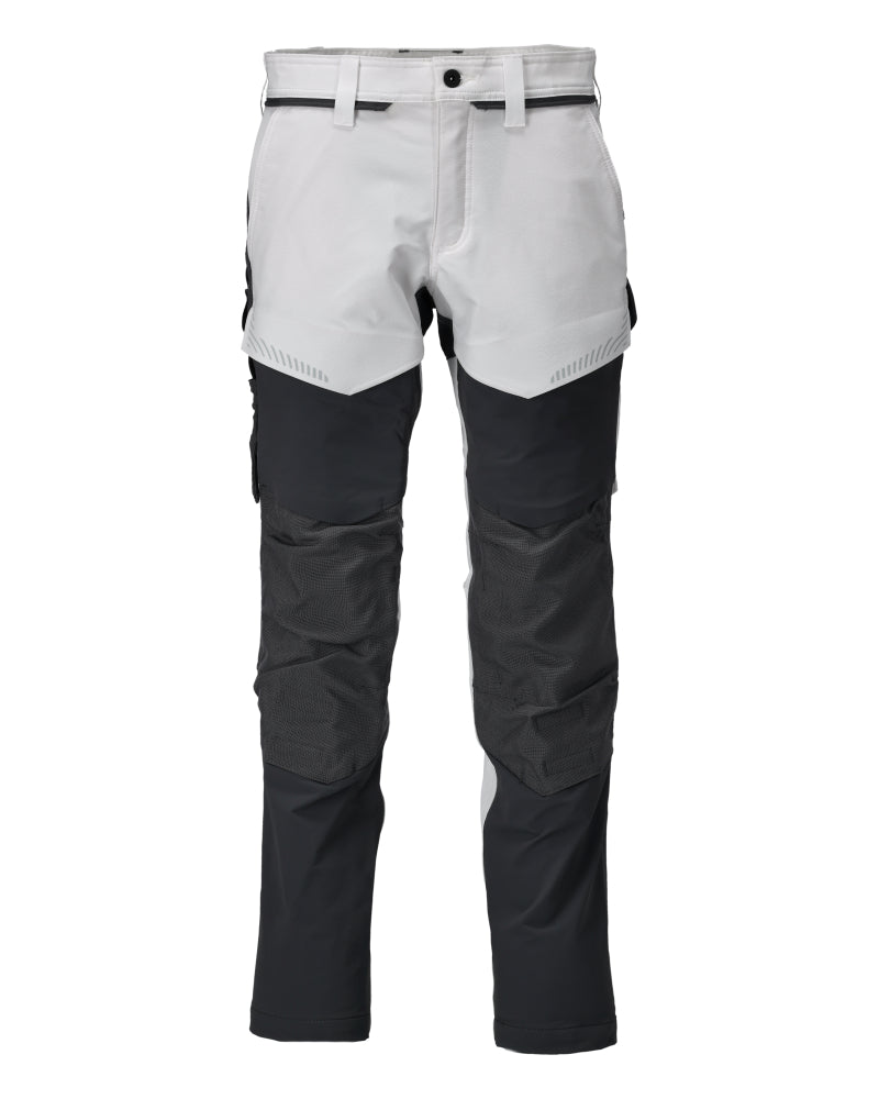 MASCOT® Hose mit Knietaschen 22379-311 Weiß/Anthrazitgrau