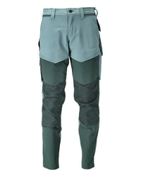 MASCOT® Hose mit Knietaschen 22379-311 Hell Waldgrün/Waldgrün