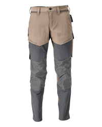 MASCOT® Hose mit Knietaschen 22379-311 Dunkel Sandbeige/Anthrazitgrau