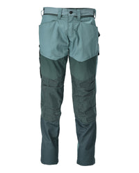 MASCOT® Hose mit Knietaschen 22479-230 Hell Waldgrün/Waldgrün