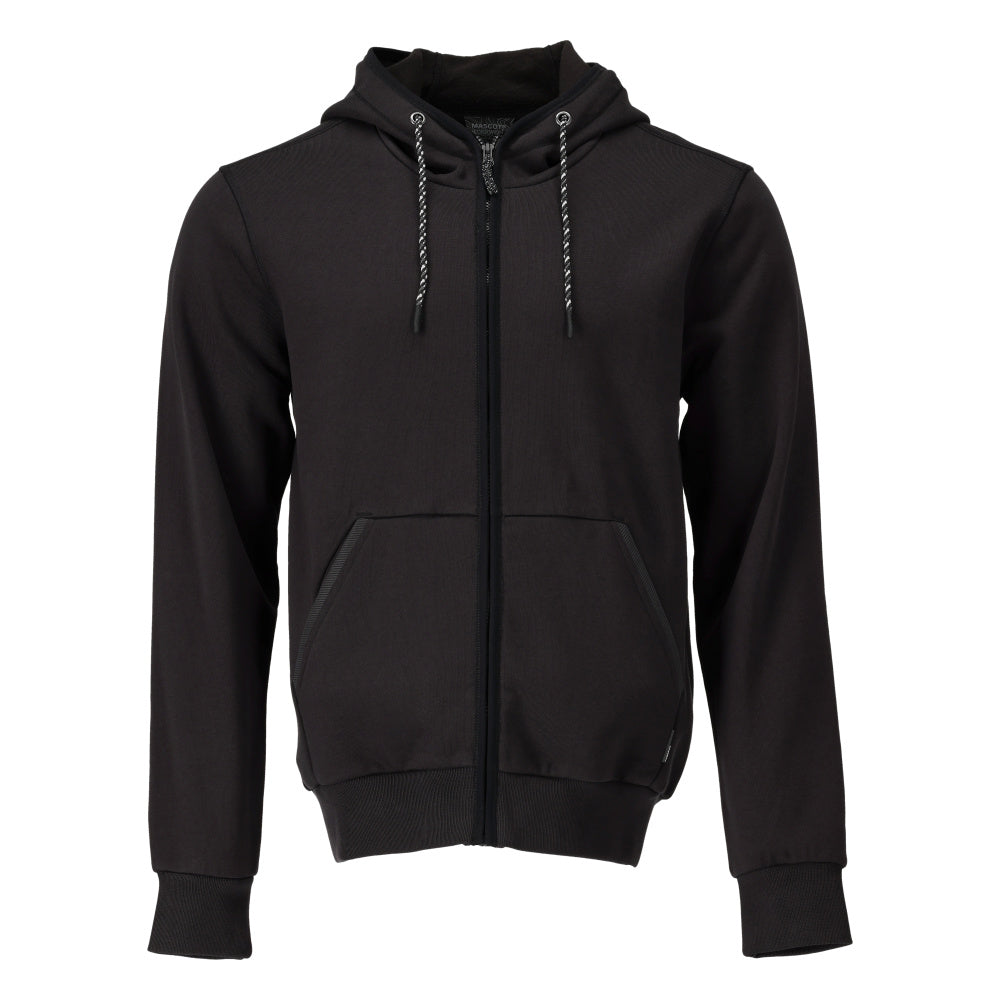 MASCOT® Kapuzenpullover mit Reißverschluss 22486-378 Schwarz