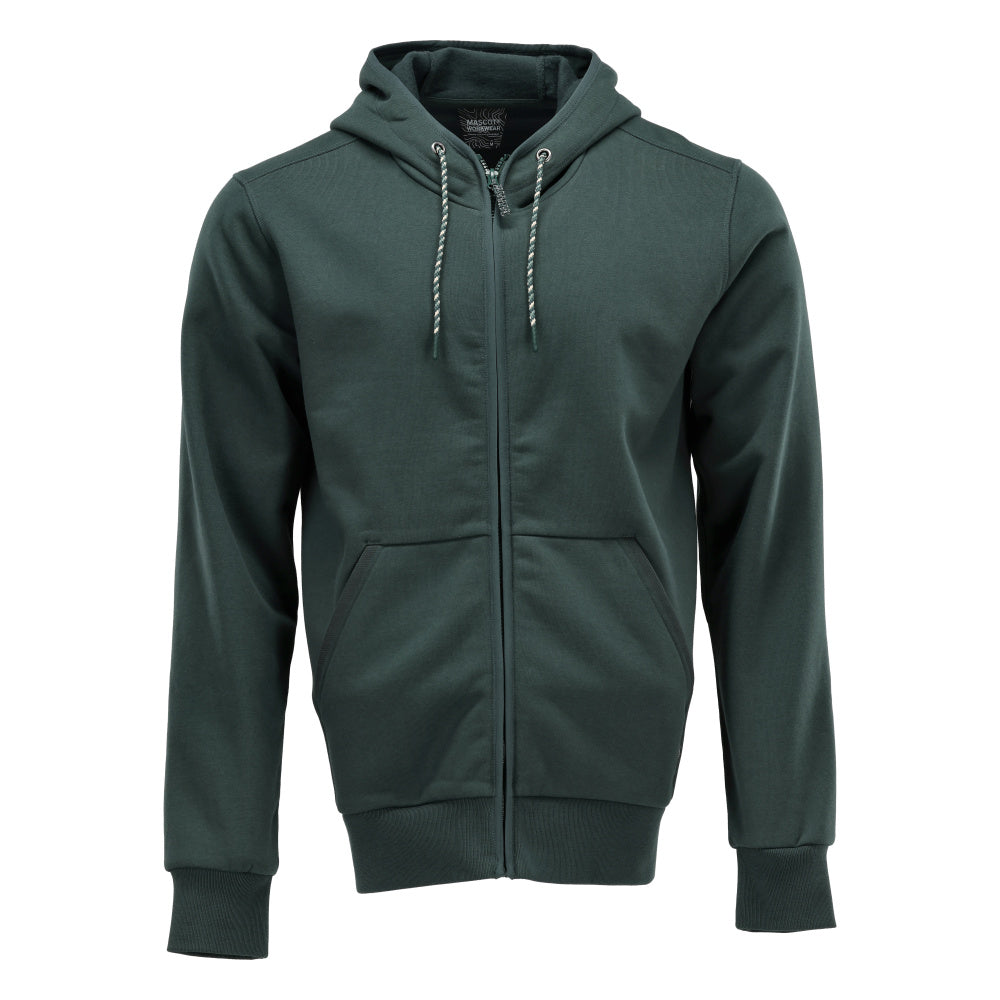 MASCOT® Kapuzenpullover mit Reißverschluss 22486-378 Waldgrün