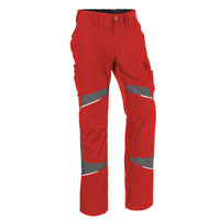 KÜBLER ACTIVIQ cotton+ Hose 2250 3421 mittelrot/anthrazit