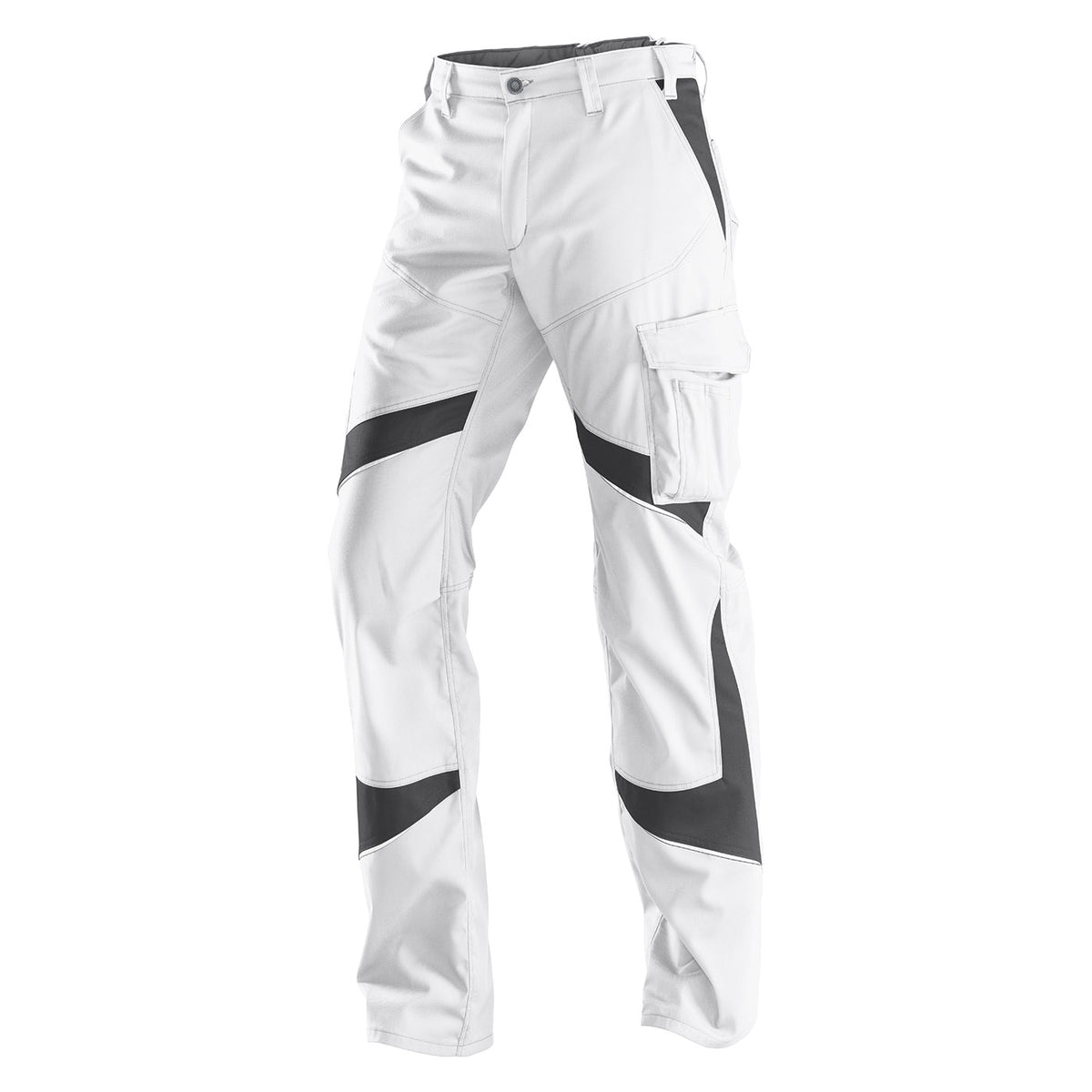 KÜBLER ACTIVIQ Hose 2250 5365 weiß/anthrazit