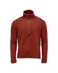 MASCOT® Microfleece Pullover mit kurzem Reißverschluss 22703-639 Herbstrot
