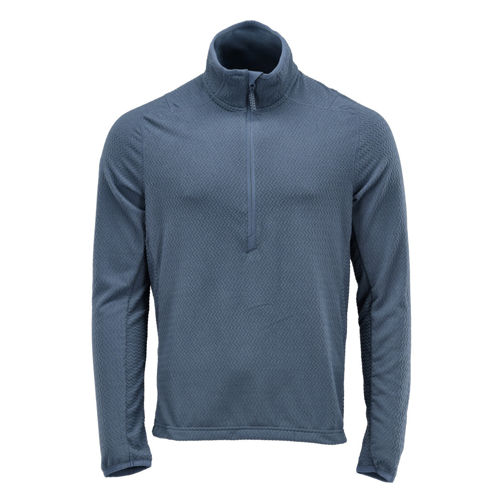 MASCOT® Microfleece Pullover mit kurzem Reißverschluss 22703-639 Steinblau