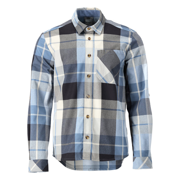 MASCOT® Hemd 22904-446 Schwarzblau-kariert