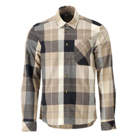 MASCOT® Hemd 22904-446 Dunkel Sandbeige-kariert