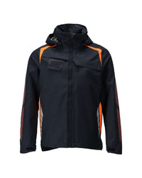 MASCOT® Hardshelljacke 23001-231 Schwarzblau/Hi-vis Orange