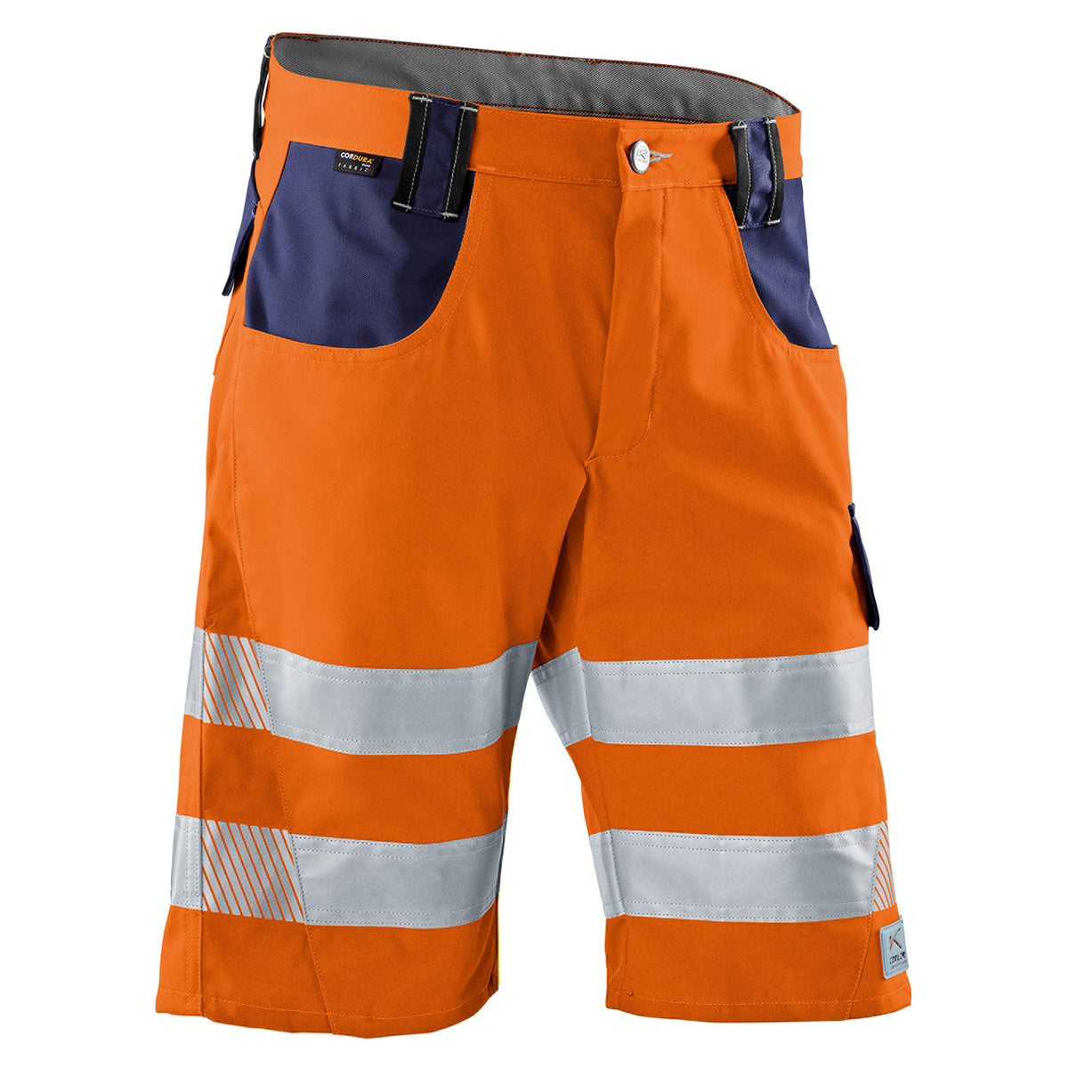KÜBLER REFLECTIQ Shorts PSA 2 2307 8340 warnorange/dunkelblau