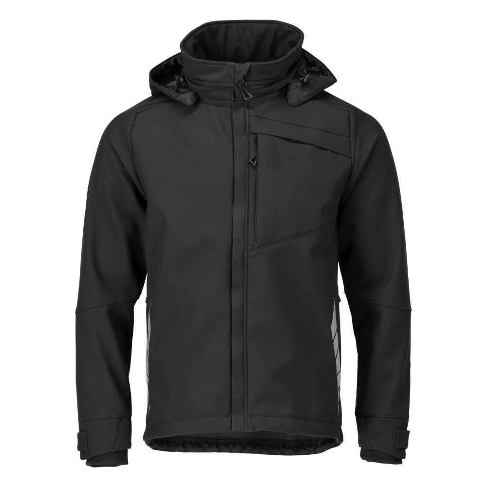 MASCOT® Blackpool Softshelljacke 23102-246 Schwarz