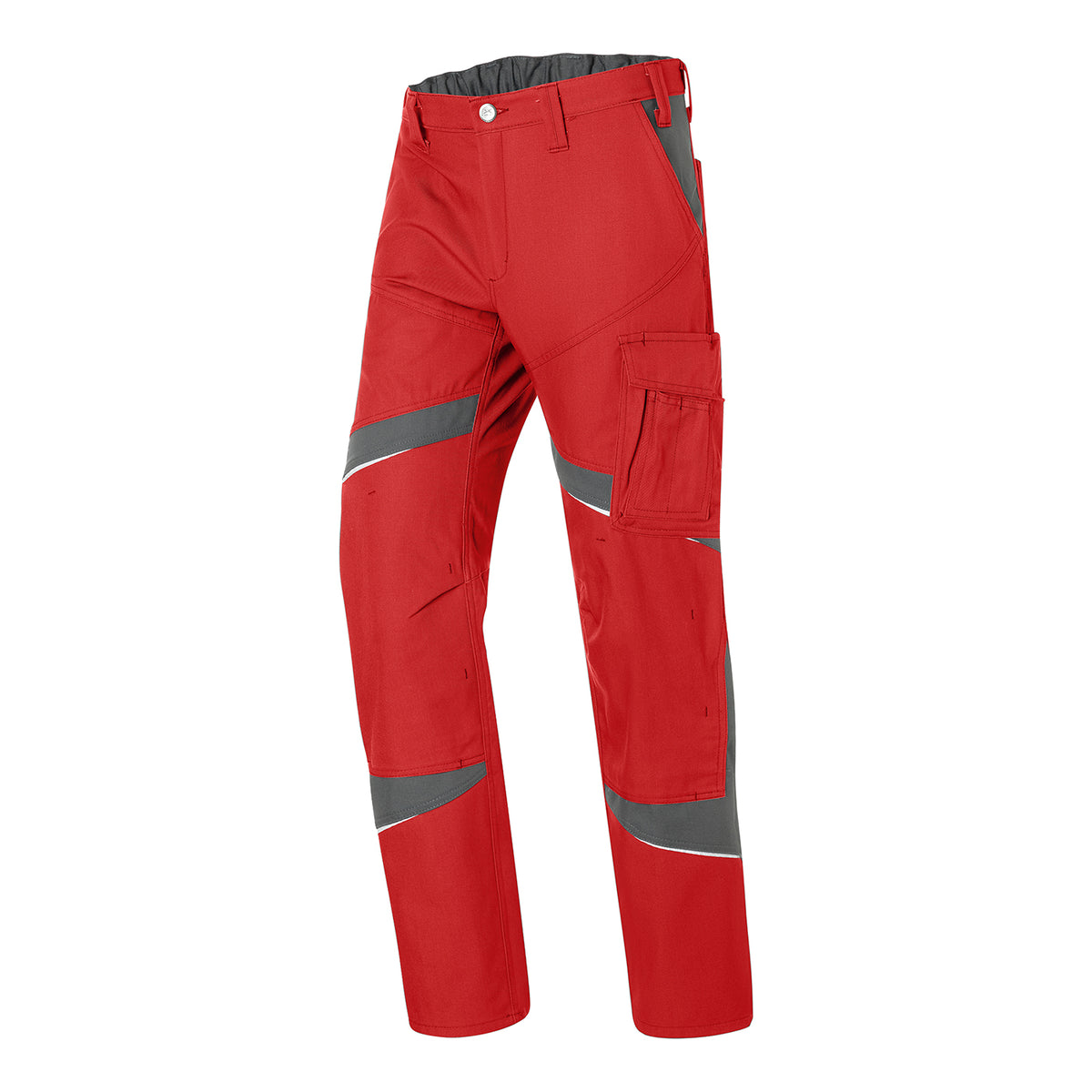 KÜBLER ACTIVIQ cotton+ Hose HIGH PSA 2 2355 3421 mittelrot/anthrazit