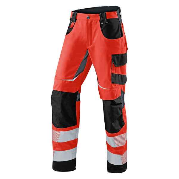 KÜBLER REFLECTIQ Sommerhose PSA 2 2407 8335 warnrot/schwarz