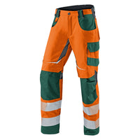 KÜBLER REFLECTIQ Sommerhose PSA 2 2407 8343 warnorange/moosgrün