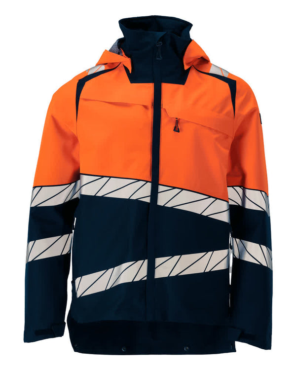 MASCOT® Hardshelljacke 25001-231 Schwarzblau/Hi-vis Orange
