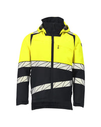 MASCOT® Winterjacke 25035-231 Schwarzblau/Hi-vis Gelb