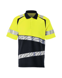 MASCOT® Polo-Shirt 25083-771 Schwarzblau/Hi-vis Gelb
