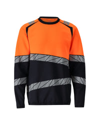 MASCOT® Sweatshirt 25084-781 Schwarzblau/Hi-vis Orange