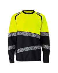 MASCOT® Sweatshirt 25084-781 Schwarzblau/Hi-vis Gelb