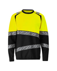 MASCOT® Sweatshirt 25084-781 Schwarz/Hi-vis Gelb