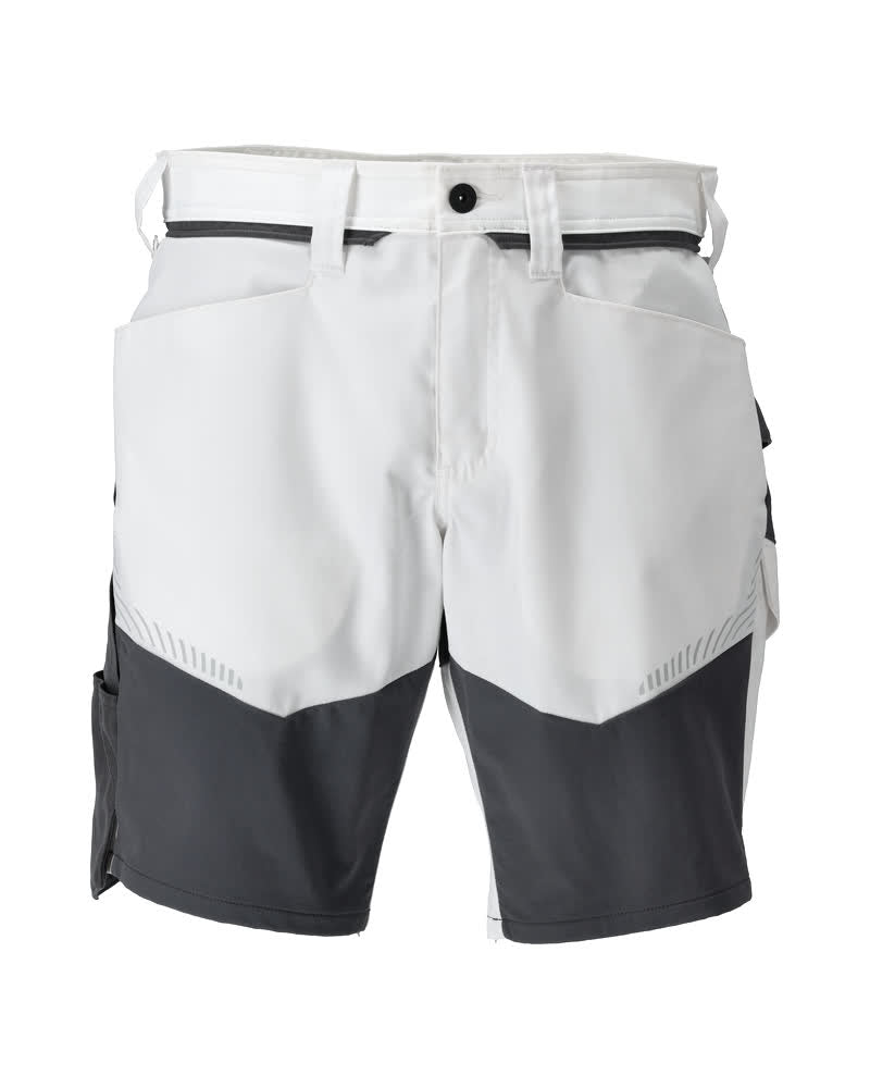 MASCOT® Shorts 25149-230 Weiß/Anthrazitgrau