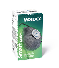 Moldex Atemschutzmaske FFP3 NR D mit Klimaventil Smart Ozon  IonicAir Filter Technology