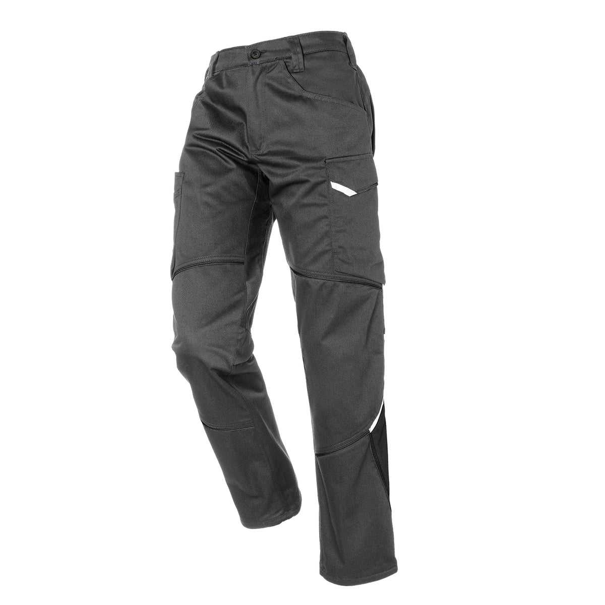 KÜBLER ICONIQ cotton Damenhose 2540 1301 anthrazit/schwarz
