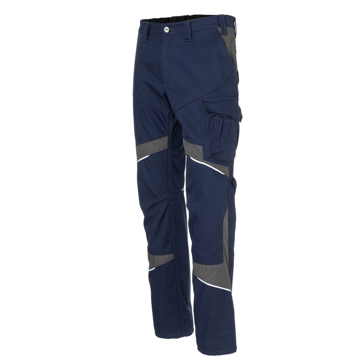 KÜBLER ACTIVIQ cotton+ Damenhose 2550 3421 dunkelblau/anthrazit