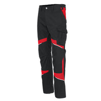 KÜBLER ACTIVIQ cotton+ Damenhose 2550 3421 schwarz/mittelrot